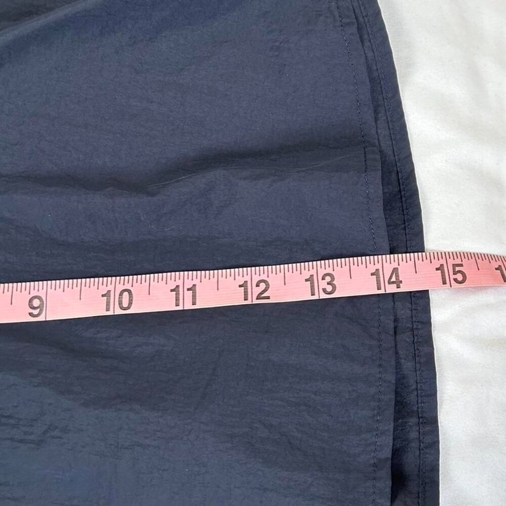 NWT Zara RARE navy blue adjustable waist mini skort with white side stripes - Picture 5 of 6